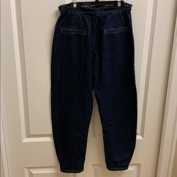 Zara Paper bag waist jeans - Picture 3 of 3